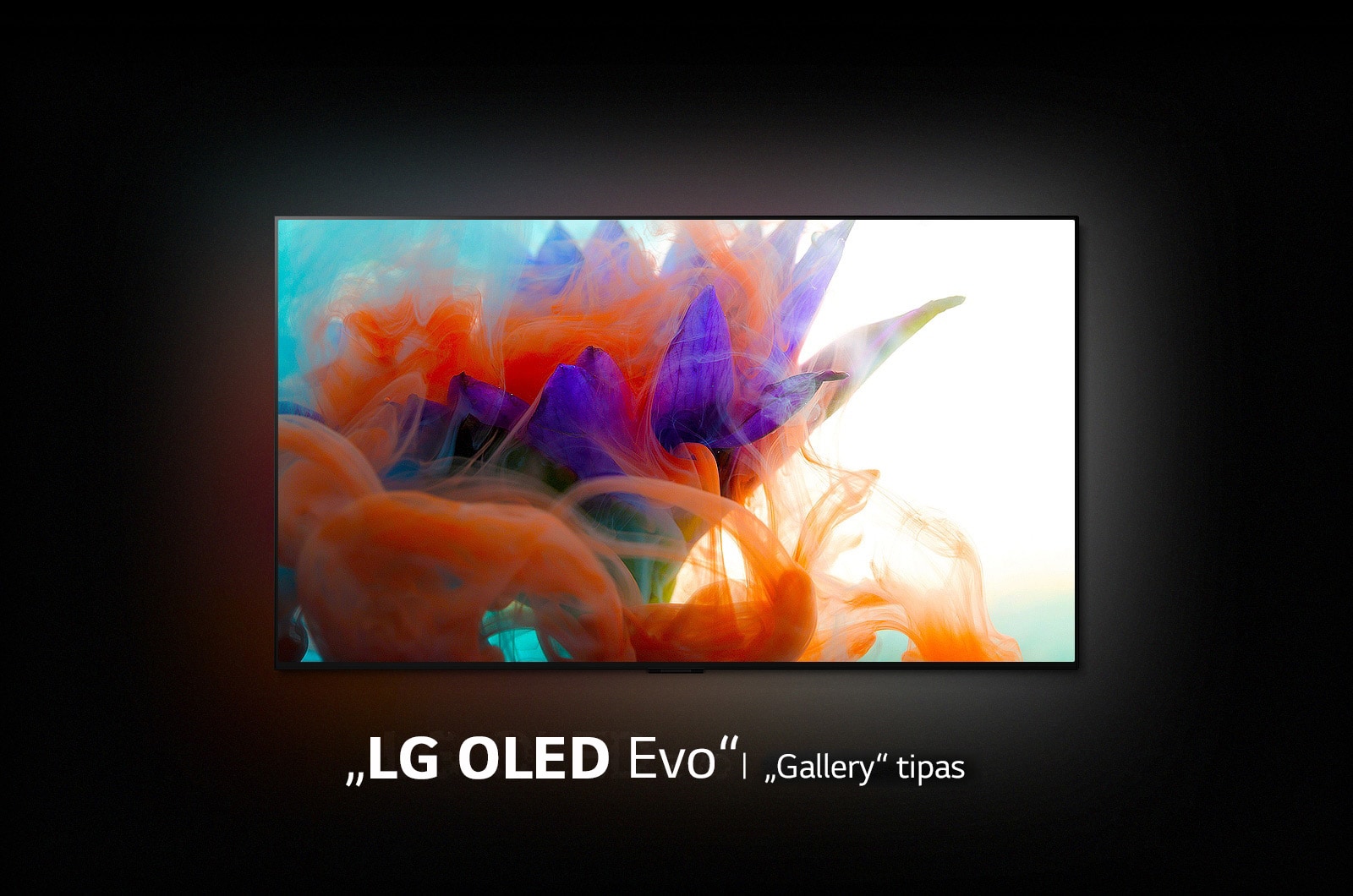 „LG OLED Evo“ „Gallery“ tipo logotipas