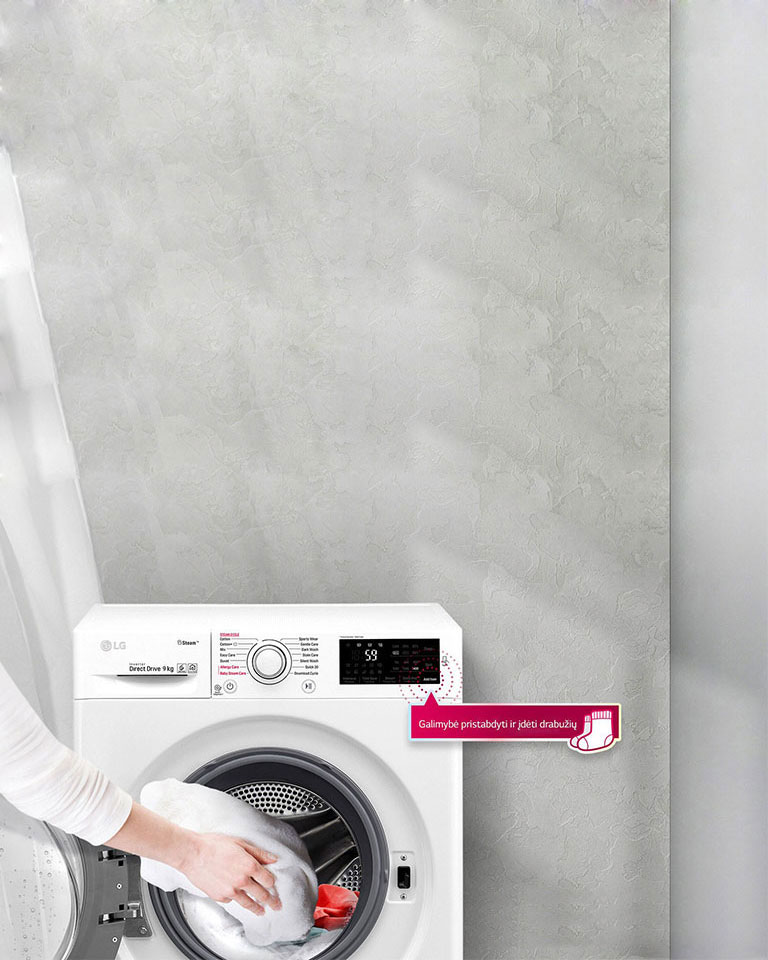 Galimybė pristabdyti ir įdėti drabužių2