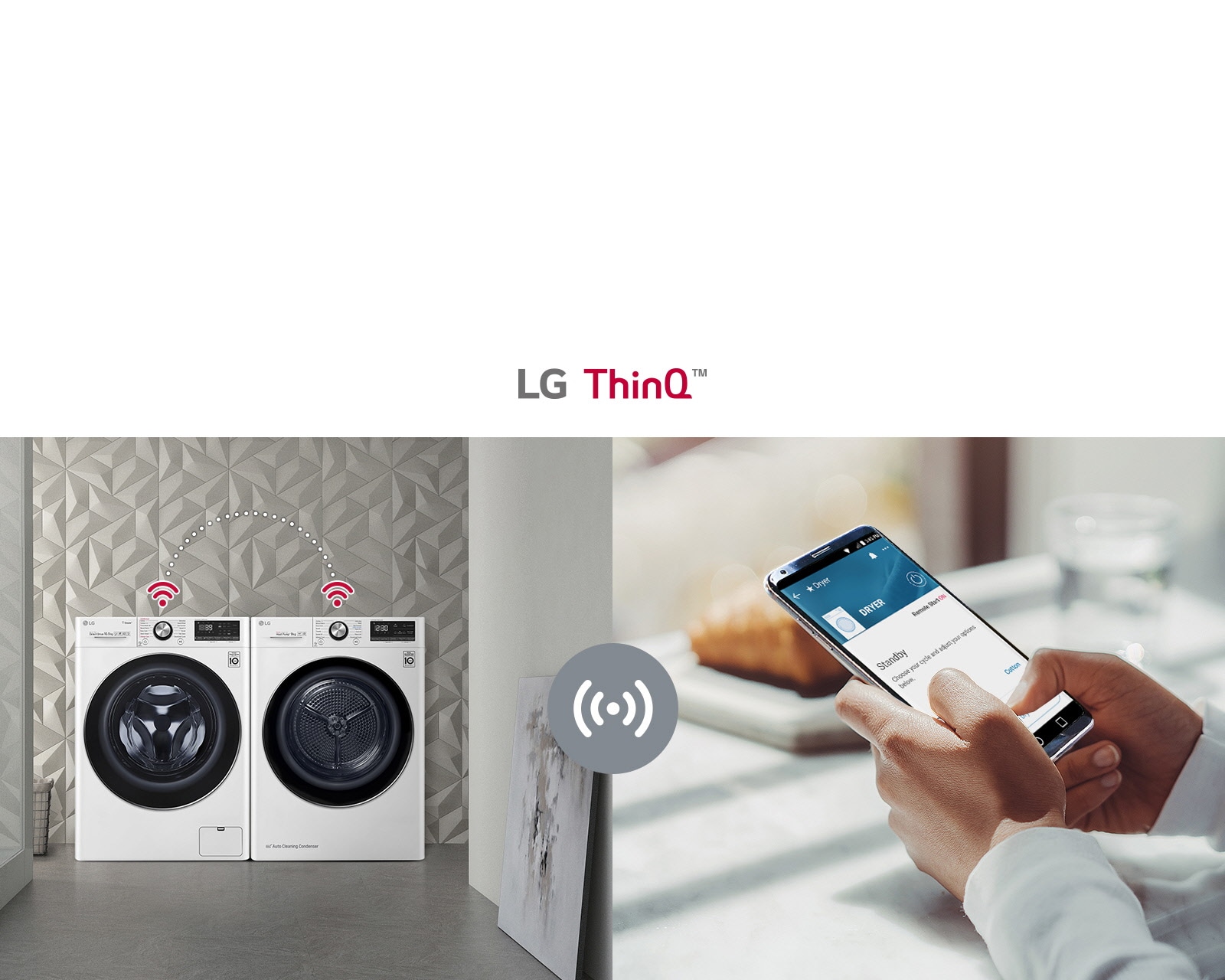 Tobulas sinchronizavimas su „ThinQ™“