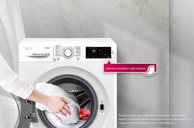 Galimybė pristabdyti ir įdėti drabužių2