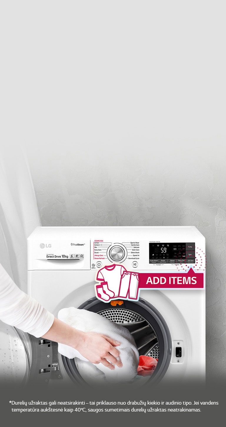 Papildomų skalbinių galima įdėti vidury ciklo2