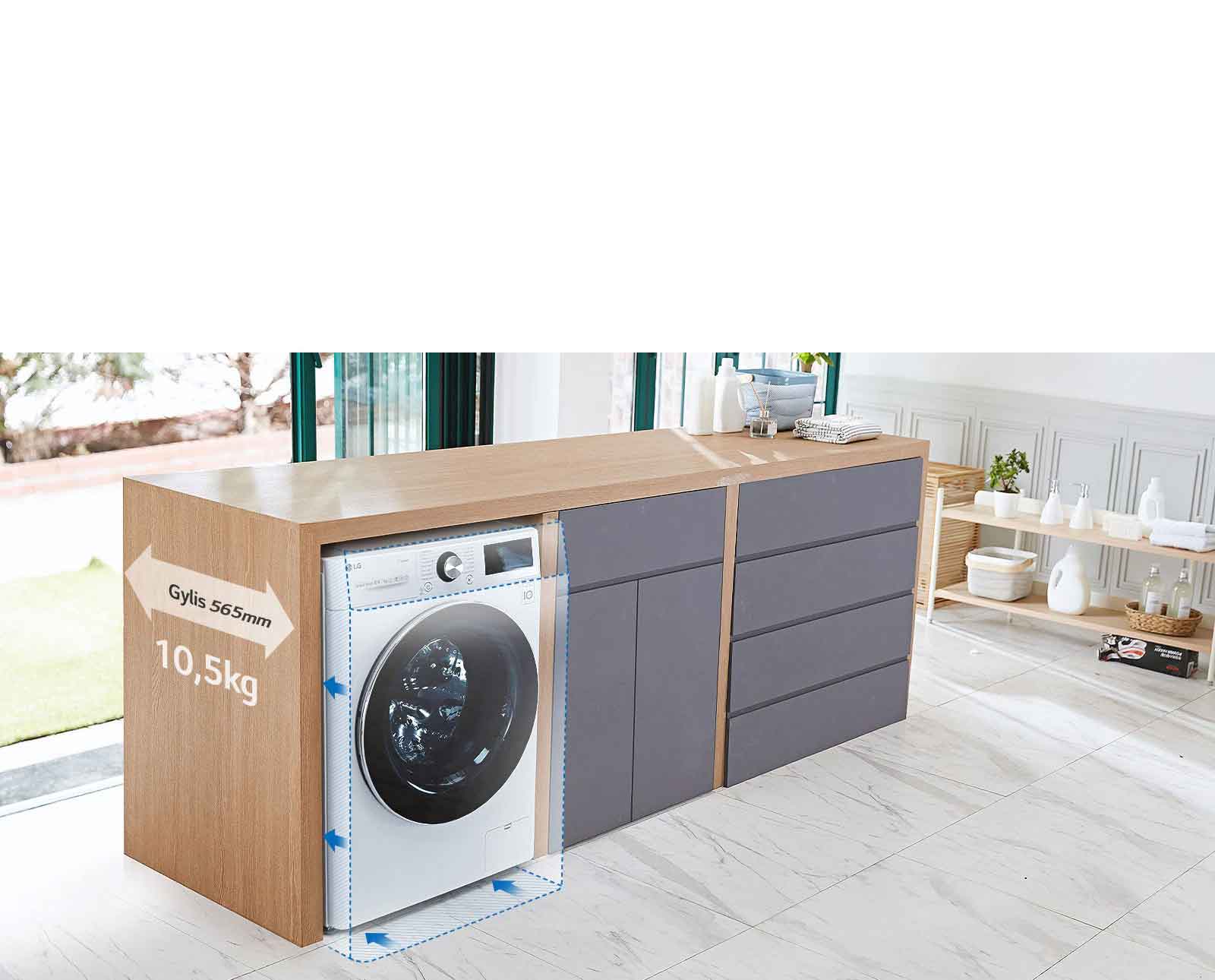 Didžiausia talpa idealaus dydžio prietaise