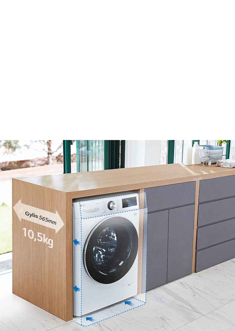 Didžiausia talpa idealaus dydžio prietaise