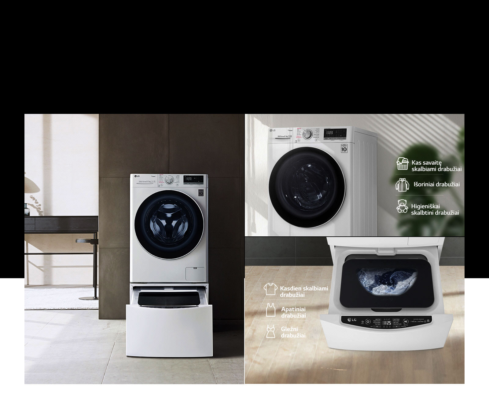 Gali veikti su „TWINWash™ Mini“1