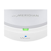 LG TONE Free UFP9W, Priekinė dėklo dalis iš arti, šviečia įkrovimo lemputė., TONE-UFP9W, thumbnail 10