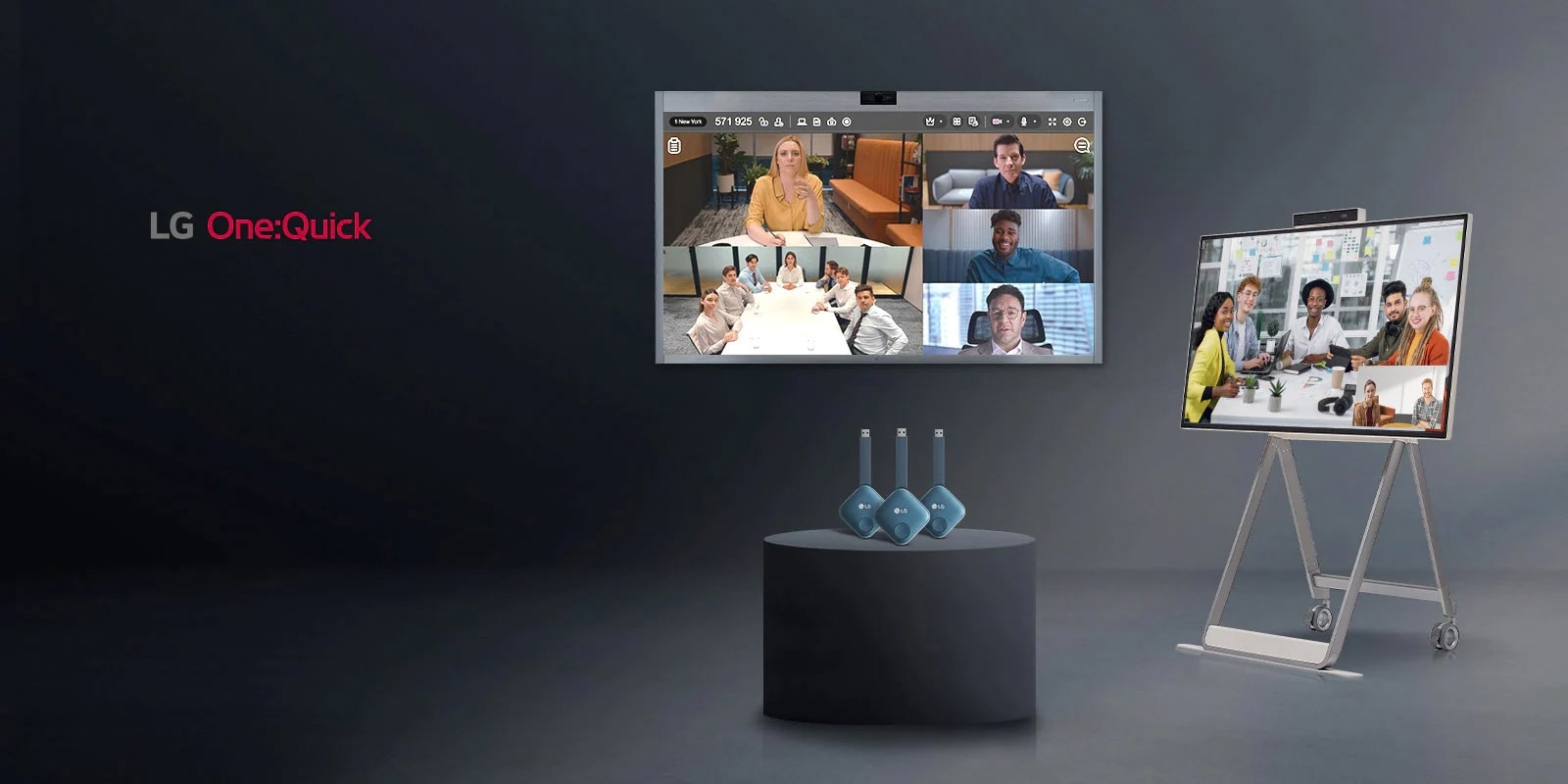 One:Quick hibridiniai ekranai