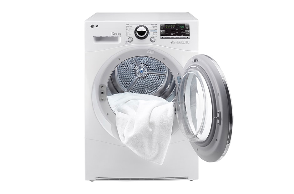 LG 9kg hibridinis džiovintuvas „Eco Hybrid“ su šilumos siurbliu, RC9055AP3Z, thumbnail 2