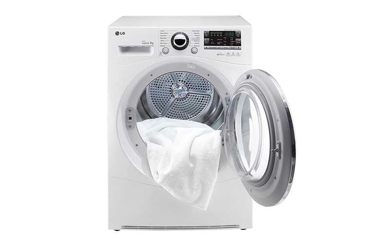 LG 9kg hibridinis džiovintuvas „Eco Hybrid“ su šilumos siurbliu, RC9055AP3Z, thumbnail 2