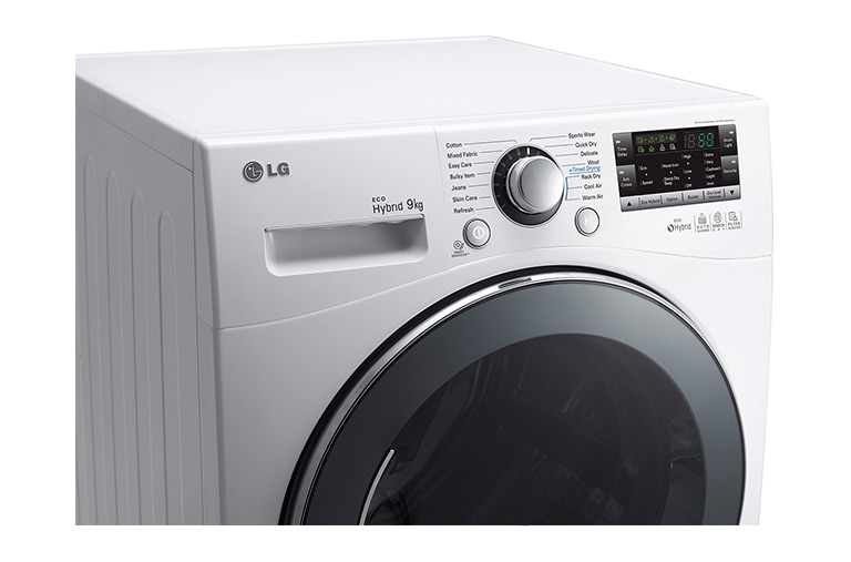 LG 9kg hibridinis džiovintuvas „Eco Hybrid“ su šilumos siurbliu, RC9055AP3Z, thumbnail 6