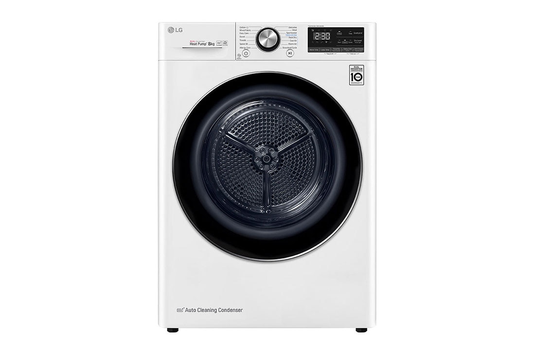 LG 8kg džiovinimo mašina, gylis 69cm, RC80V9AV3Q