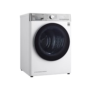 LG džiovyklė 9kg | RH9 serijos | C | Baltas | DUAL Inverter Heat Pump | WiFi | Auto Cleaning Condenser | Smart Pairing | RH90V9AV2QR , Vaizdas iš priekio 2, RH90V9AV2QR, thumbnail 9