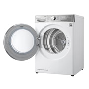 LG džiovyklė 9kg | RH9 serijos | C | Baltas | DUAL Inverter Heat Pump | WiFi | Auto Cleaning Condenser | Smart Pairing | RH90V9AV2QR , Būgno lemputė, RH90V9AV2QR, thumbnail 12