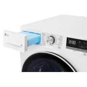 LG džiovyklė 9kg | RH9 serijos  | C | Baltas| DUAL Inverter Heat Pump | WiFi | Auto Cleaning Condenser | Smart Pairing | RH90V9AV4N, RH90V9AV4N, thumbnail 4