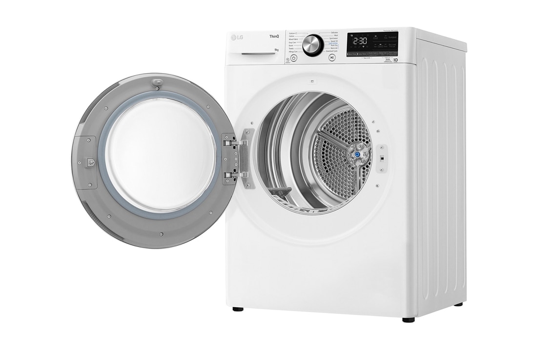 LG džiovyklė 9kg | RH9 serijos  | C | Baltas| DUAL Inverter Heat Pump | WiFi | Auto Cleaning Condenser | Smart Pairing | RH90V9AV2N , RH90V9AV2N, RH90V9AV2N, thumbnail 14