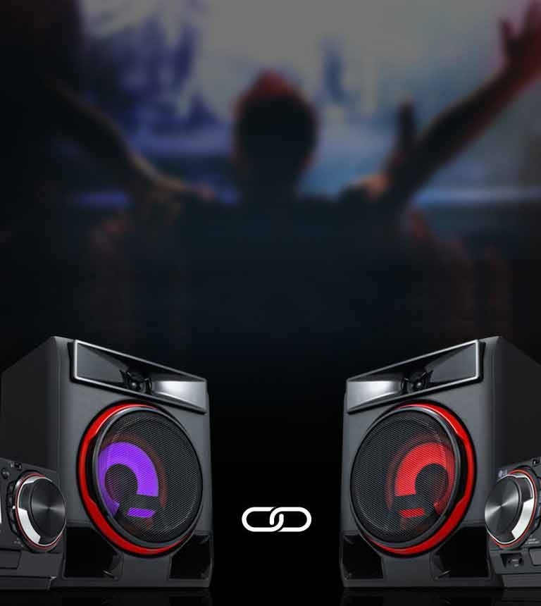 Padvigubink garsą su „Wireless Party Link“ funkcija
