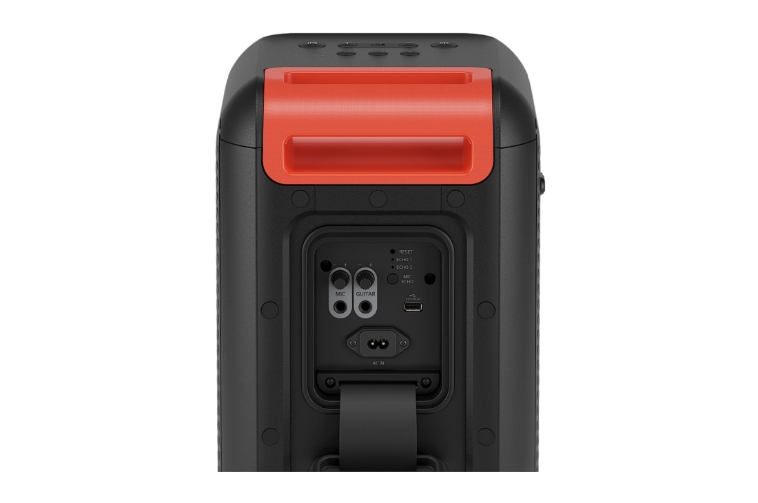 LG XBOOM XL5S, Stambus vaizdas iš nugaros. Rodomas valdymo skydelis., XL5S, thumbnail 10