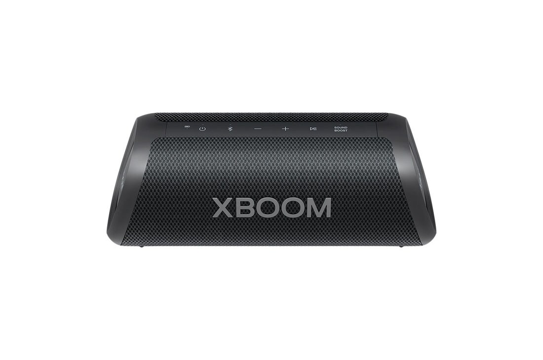 LG XBOOM Go XG5QBK, Front 30 degree view, XG5QBK