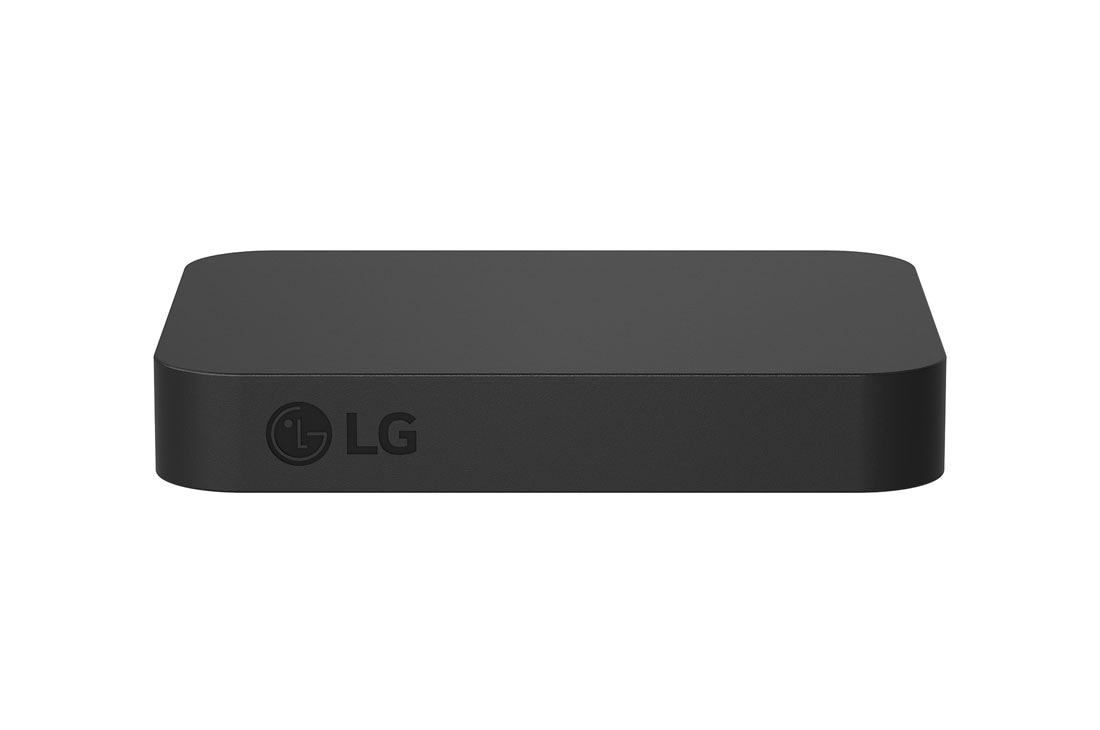 LG WOWCAST WTP3, WOWCAST vaizdas iš priekio ir kairės pusės, WTP3