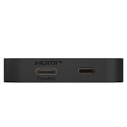 LG WOWCAST WTP3, Vaizdas iš galo su matomais prievadais, WTP3, thumbnail 5