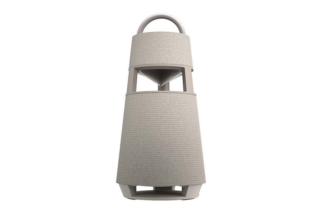 LG XBOOM 360 RP4BE Smėlio, Vaizdas iš šono, pasukus 15˚, RP4BE, thumbnail 6