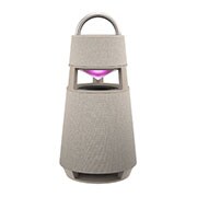 LG XBOOM 360 RP4BE Smėlio, Vaizdas iš priekio su violetiniu apšvietimu, RP4BE, thumbnail 11