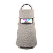 LG XBOOM 360 RP4BE Smėlio, Vaizdas iš priekio su violetinės spalvos gradiento apšvietimu, RP4BE, thumbnail 12