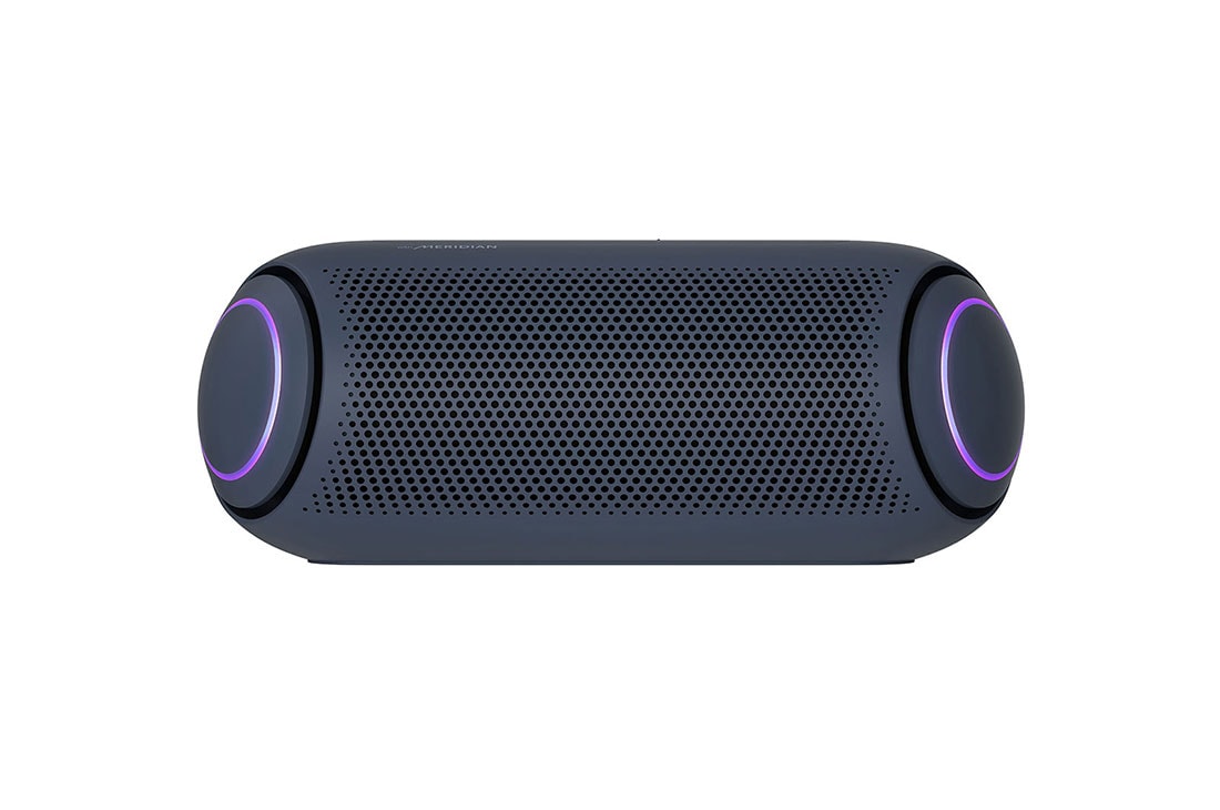 LG XBOOM Go PL5 kolonėlė, „LG XBOOM Go“ vaizdas iš priekio su purpuriniu apšvietimu., PL5, thumbnail 2