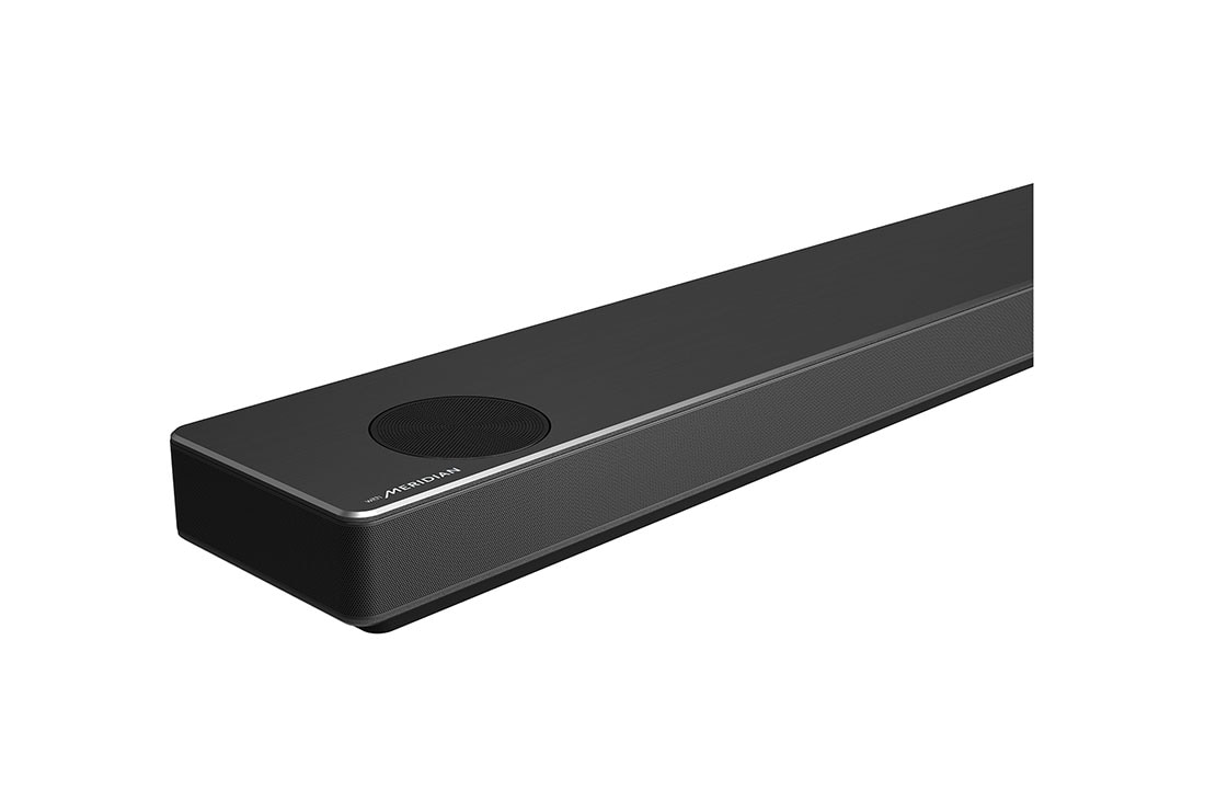 LG 7.1.4 kanalų „SoundBar“ garso sistema su „Dolby Atmos“ ir 770W galios garso išvestimi, kairės pusės vaizdas stambiu planu, SN11R, thumbnail 8