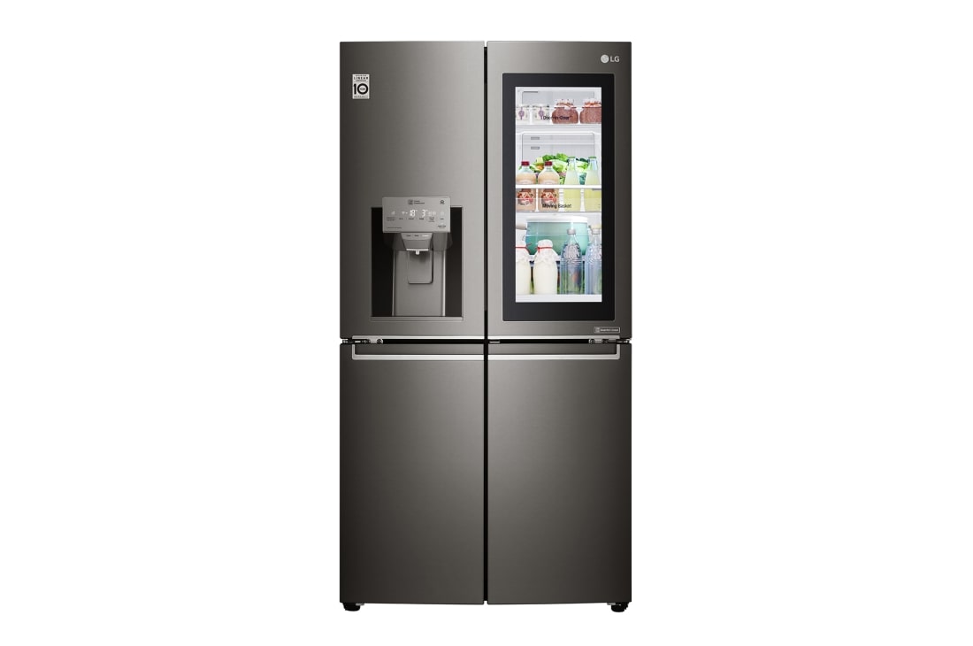 LG 571L No-Frost Multi Door InstaView Door-in-Door™ šaldytuvas, plotis 91,2cm, aukščio 179,7cm , GMX936SBHV