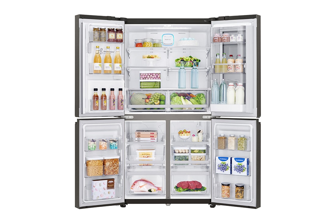 LG 571L No-Frost Multi Door InstaView Door-in-Door™ šaldytuvas, plotis 91,2cm, aukščio 179,7cm , GMX936SBHV, thumbnail 4