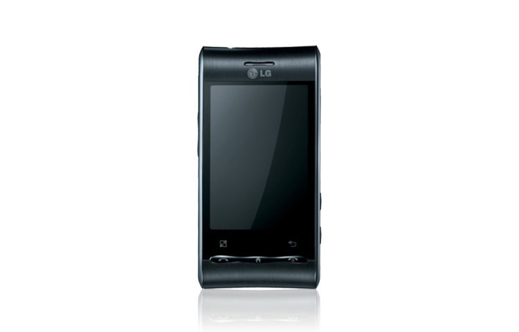 LG Unikalus lenktas dizainas ir operacinė sistema „Android“, „LG GT540“ – gražus ir sumanus telefonas., GT540