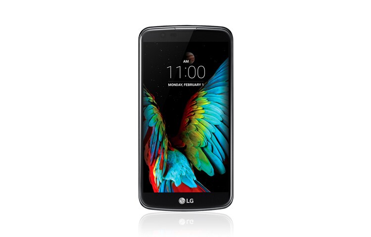 LG K10 4G išmanusis telefonas su ARC stiklo dizainu ir 5,3 col. ekranu., K420N