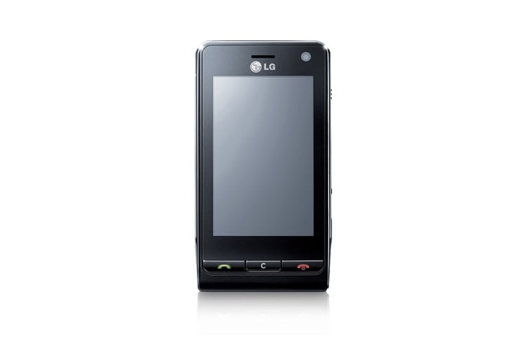 LG Mobilusis telefonas su 5 MP fotoaparatu, 3 colių (7,6 cm) jutikliniu ekranu, interneto naršykle ir rašysenos atpažinimo funkcija, KU990