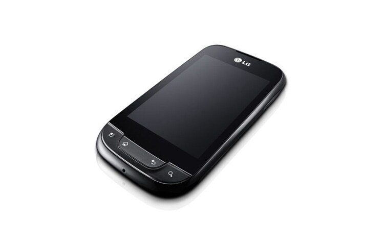 LG Itin plonas 11,7 mm „LG Optimus Net“ Android išmanusis telefonas su 800 MHz procesoriumi ir kokybišku 3 MP fotoaparatu., P690, thumbnail 7