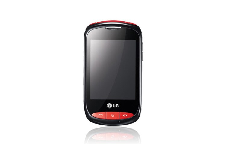 LG T310i – tai puikaus dizaino mobilusis telefonas su jutikliniu ekranu ir integruotuoju 2 megapikselių skaitmeniniu fotoaparatu, „Wi-Fi“ ryšiu., T310i