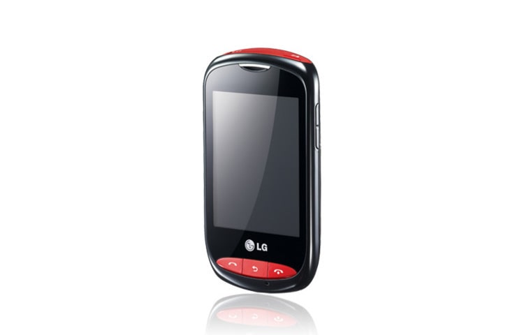 LG T310i – tai puikaus dizaino mobilusis telefonas su jutikliniu ekranu ir integruotuoju 2 megapikselių skaitmeniniu fotoaparatu, „Wi-Fi“ ryšiu., T310i, thumbnail 2