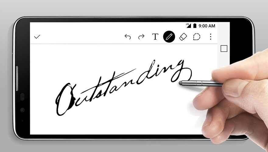 Rašiklio kaligrafijos režimas