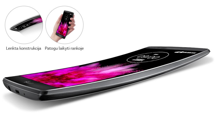 Elegantiška lenkta konstrukcija