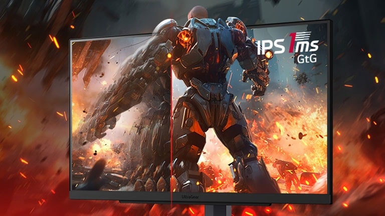 Su IPS 1 ms (GtG) galite mėgautis ryškiais ir aiškiais vaizdais iš bet kurio kampo.	