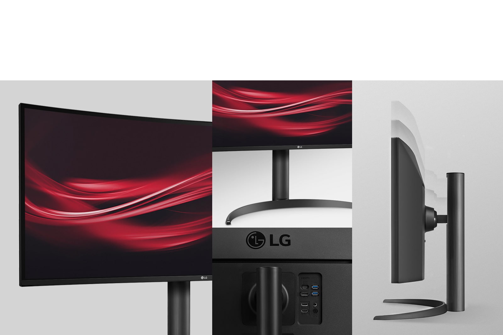 Ergonomiškas dizainas su „One Click“ stovu, aukščio ir pakreipimo reguliavimo funkcija.