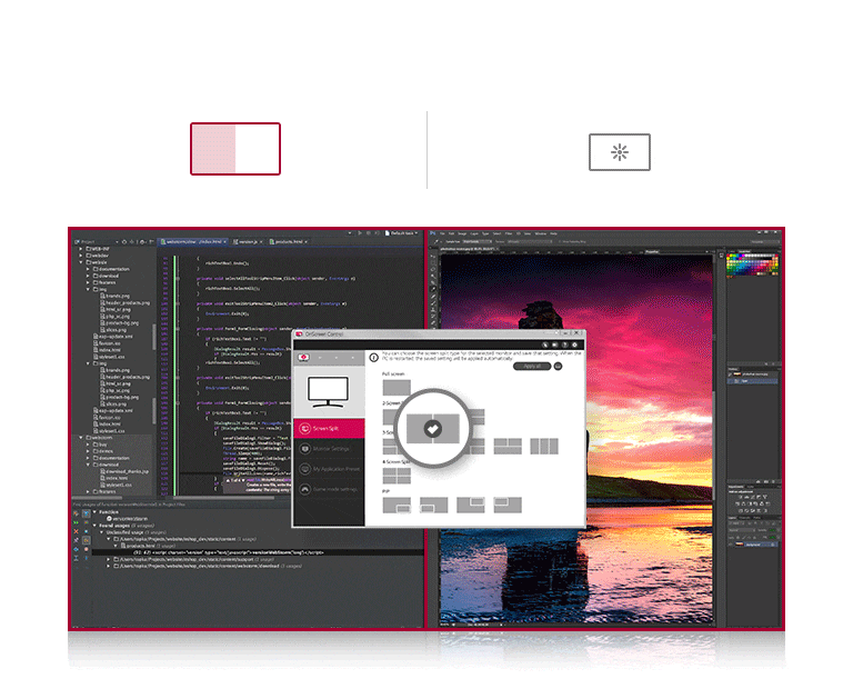 „OnScreen Control“ užtikrina didesnį naudotojo sąsajos patogumą