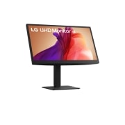 LG 27&nbsp;in UltraFine 4K UHD IPS monitorius, Šoninis vaizdas pakreipus +15 laipsnių, 27BA45U-B, thumbnail 6