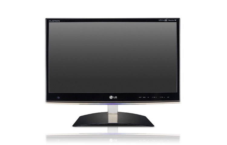 LG 23'' LED LCD monitorius, „Full HDTV“ ir DTV imtuvas, „Surround X“, tausoja aplinką, M2350D