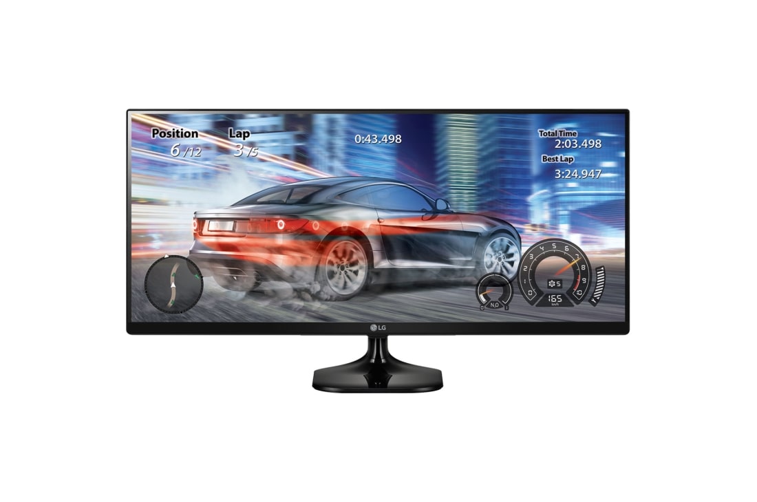 LG 34'' 21:9 UltraWide WQHD IPS LED monitorius, 34UM58-P