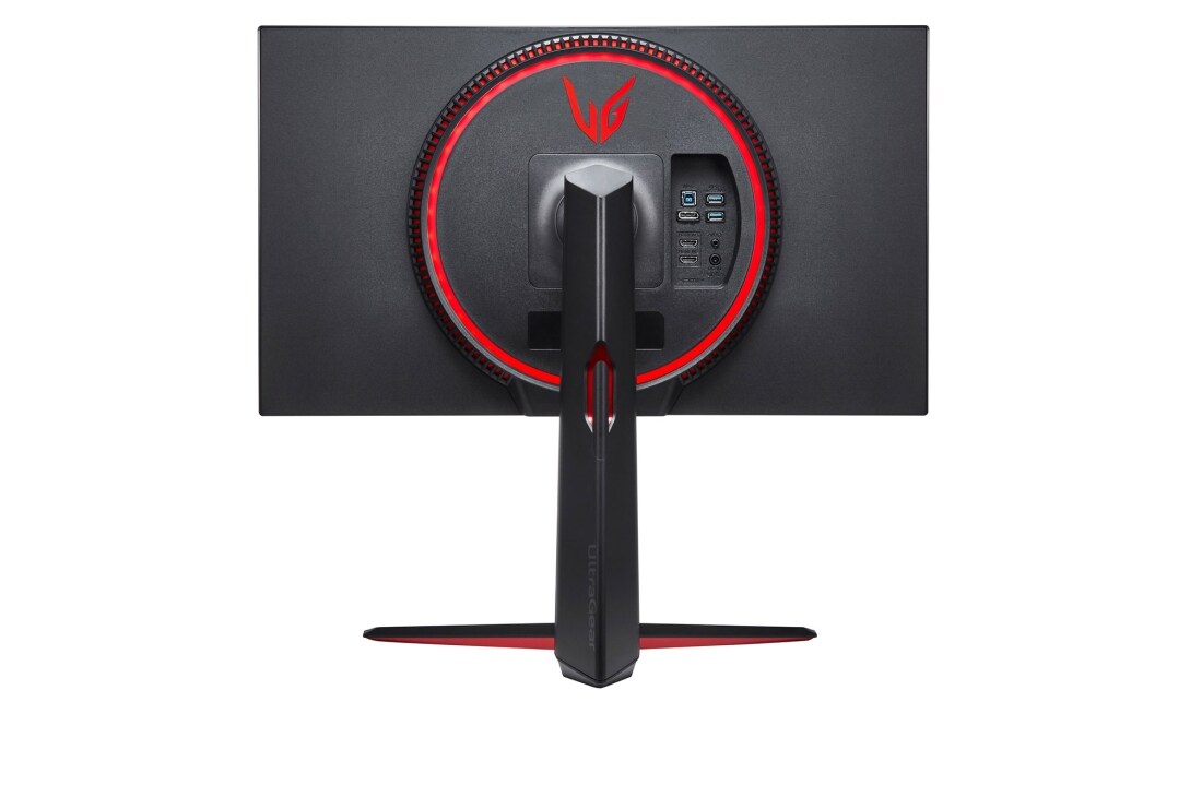 LG 27 colių UltraGear™ monitorius žaidimams, vaizdas iš galo su raudona „Sphere Lighting 2.0“, 27GN950-B, thumbnail 7