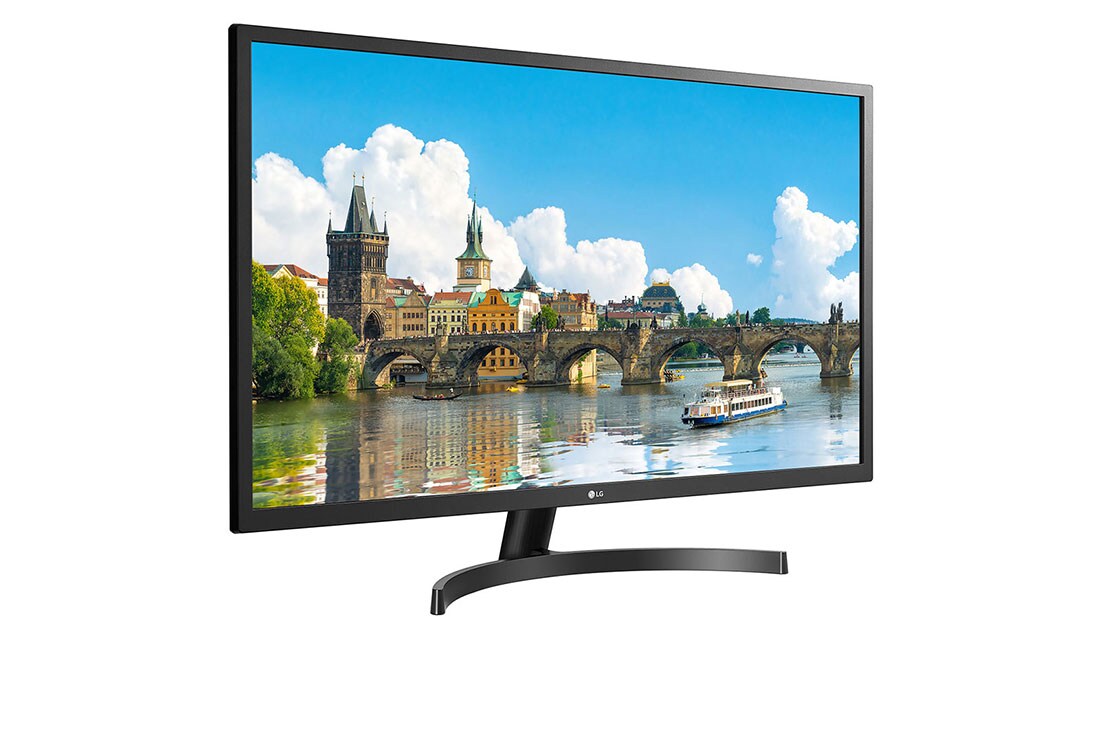 LG 32 colių Full UHD IPS monitorius, perspektyvinis vaizdas, 32MN500M-B, thumbnail 4