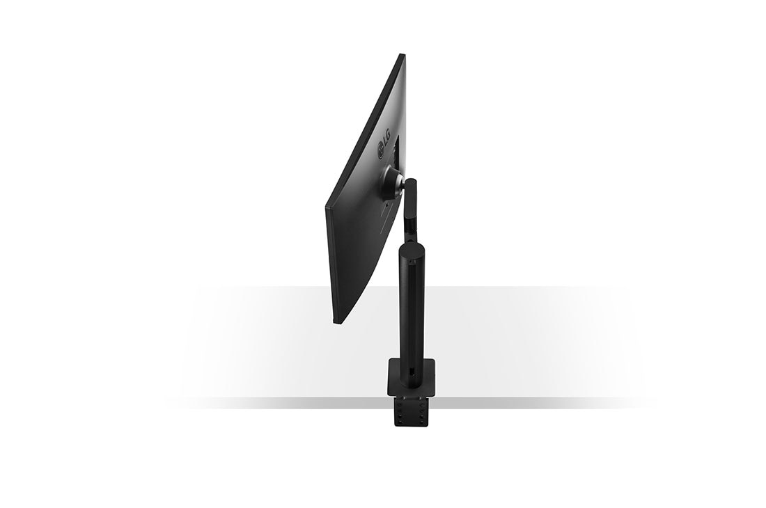LG 27 colių Ergo LED monitorius, 1 perspektyvinis vaizdas iš galo, 27QN880-B, thumbnail 9