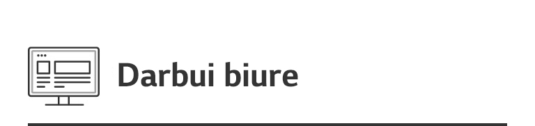 Išplėskite darbo erdvę