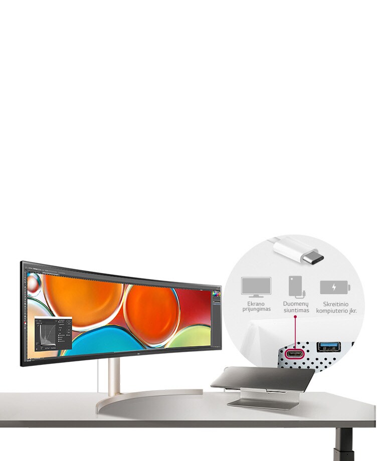 Lengva valdyti ir prijungti