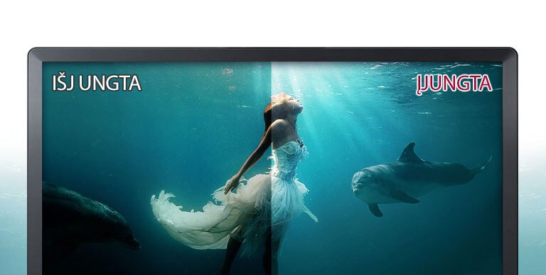 Paverskite namus savo kino teatru nustatę kino režimą.